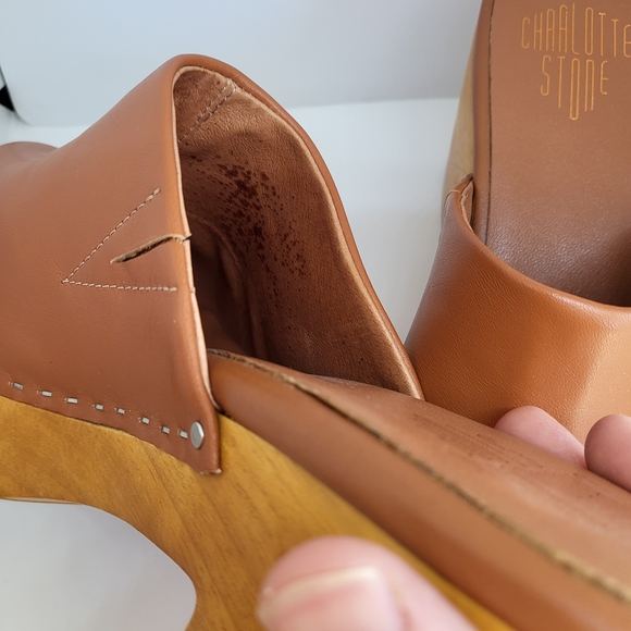 Brown Leather Clogs - Picture 9 of 10